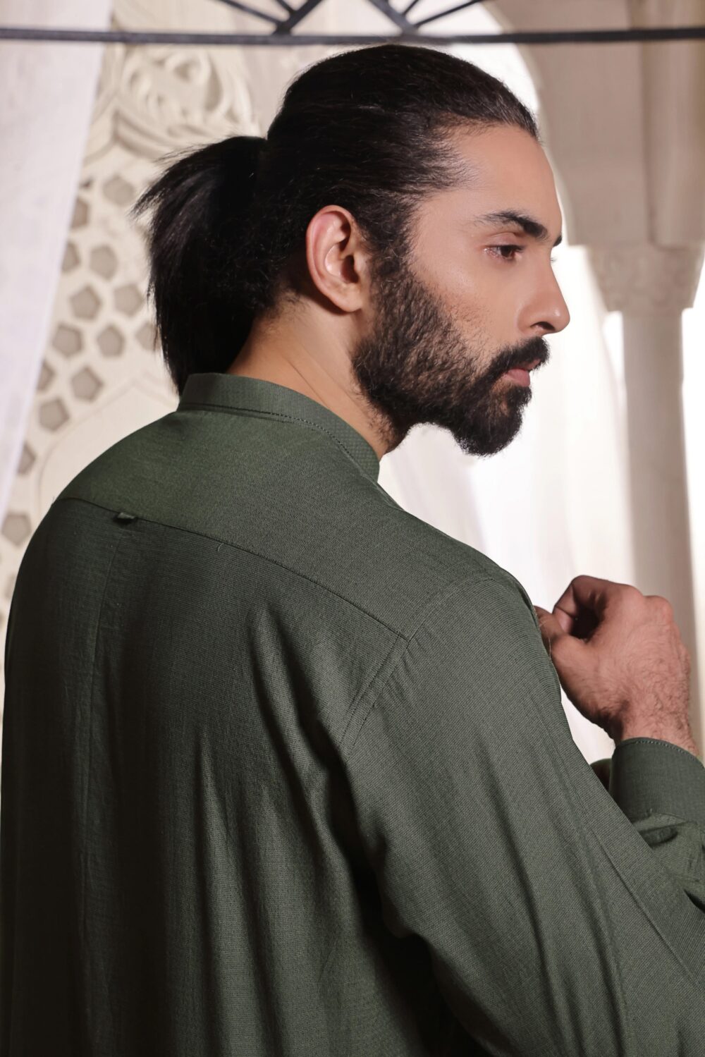 Green Kurta Pajama | AD-KP-10 - Al-Deebaj