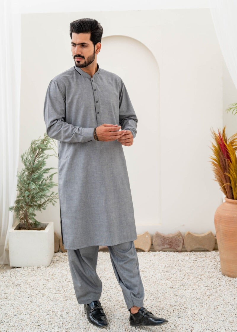 Light Malaysia Des Kurta Shalwar |AD-KS-050 - Al-Deebaj